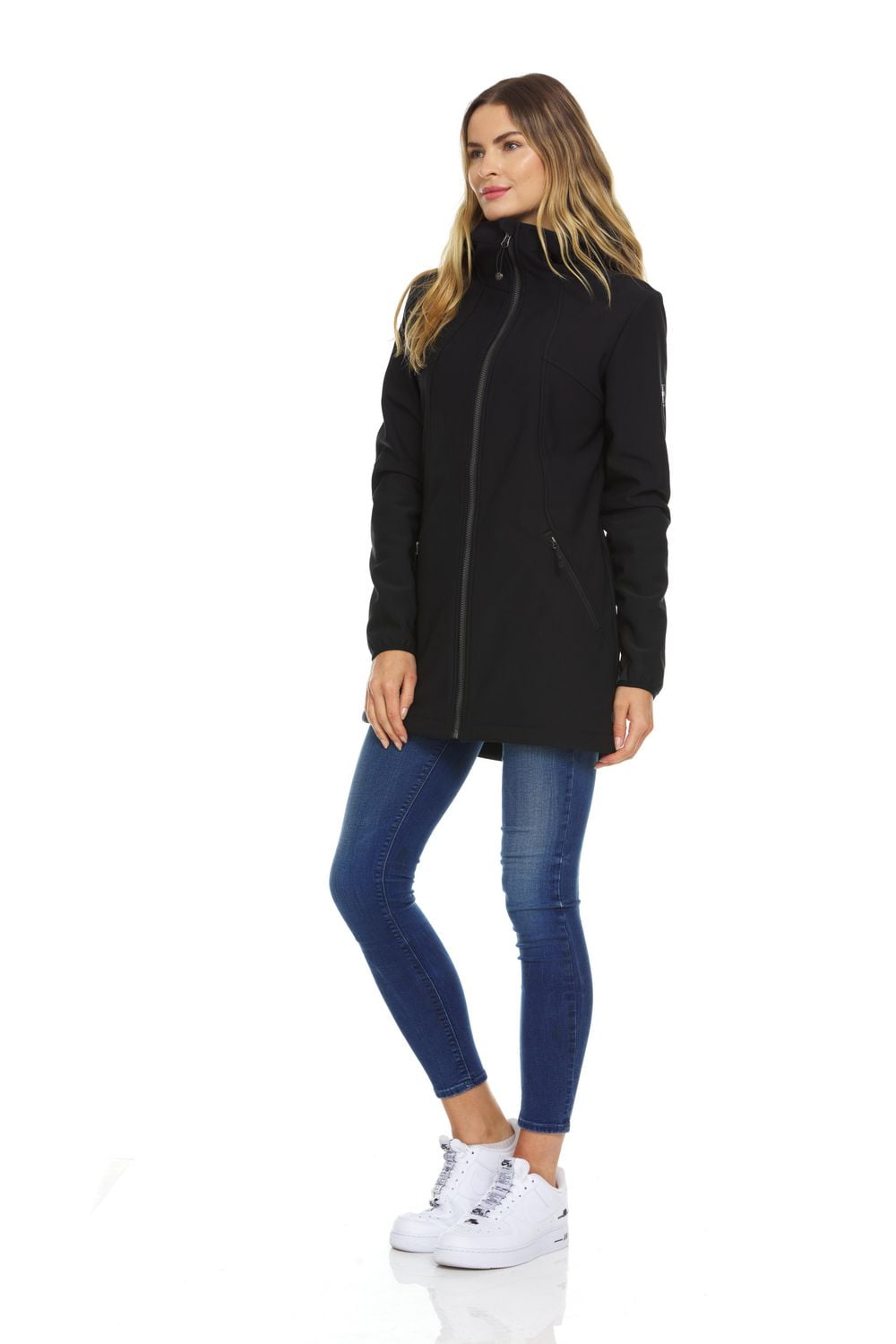 Swiss Tech Women's Stretch Soft-Shell Jacket