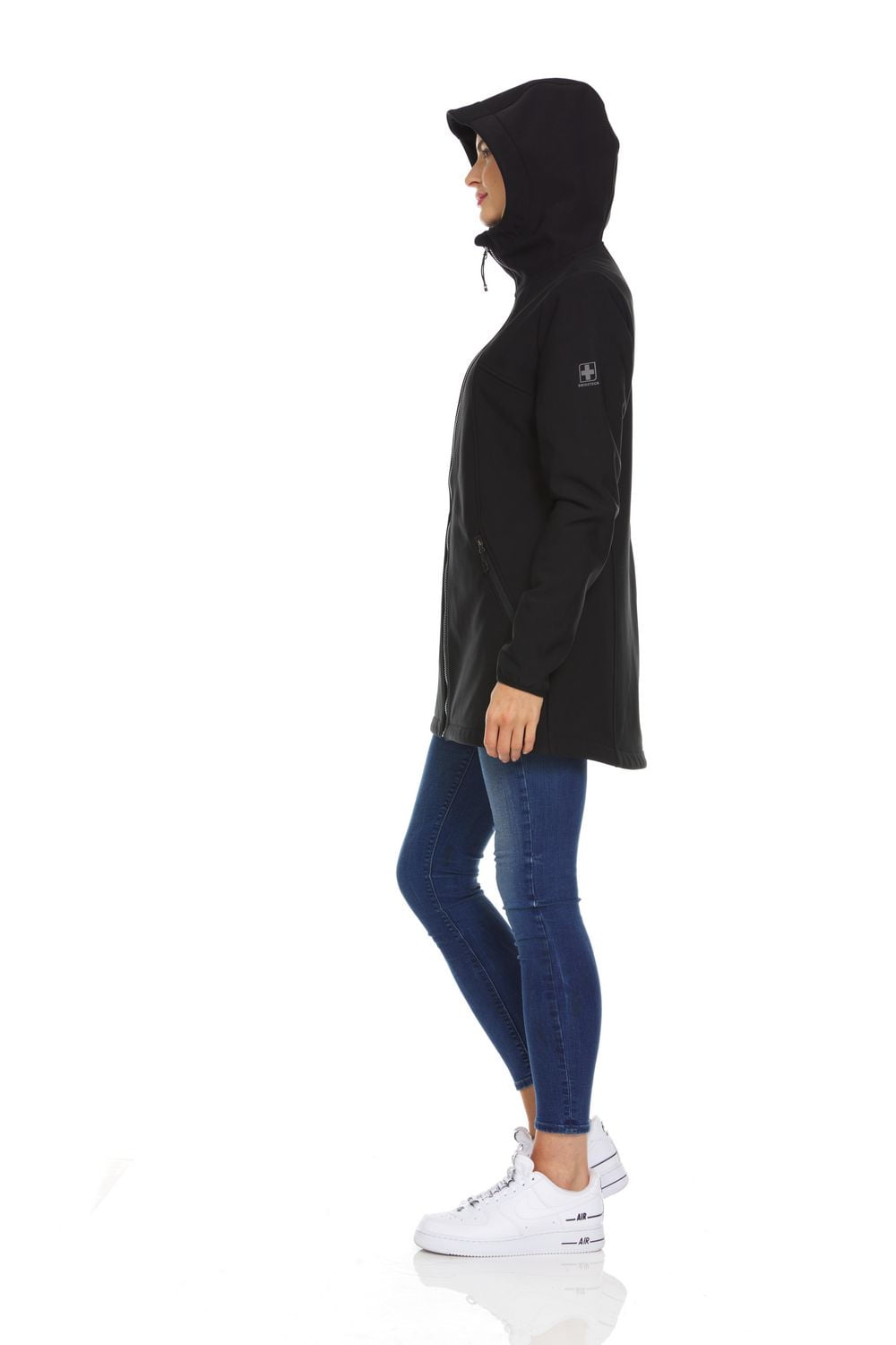 Swiss Tech Women's Stretch Soft-Shell Jacket