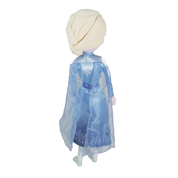 Peluche Elsa NICOTOY Disney La Reine des Neiges Frozen robe bleue 20 cm  (MO5668)