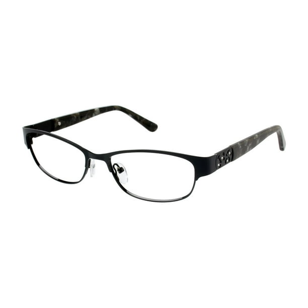 Monture de lunettes C308 de Christie Brinkley pour femmes en noir