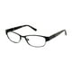 Monture de lunettes C308 de Christie Brinkley pour femmes en noir – image 1 sur 1
