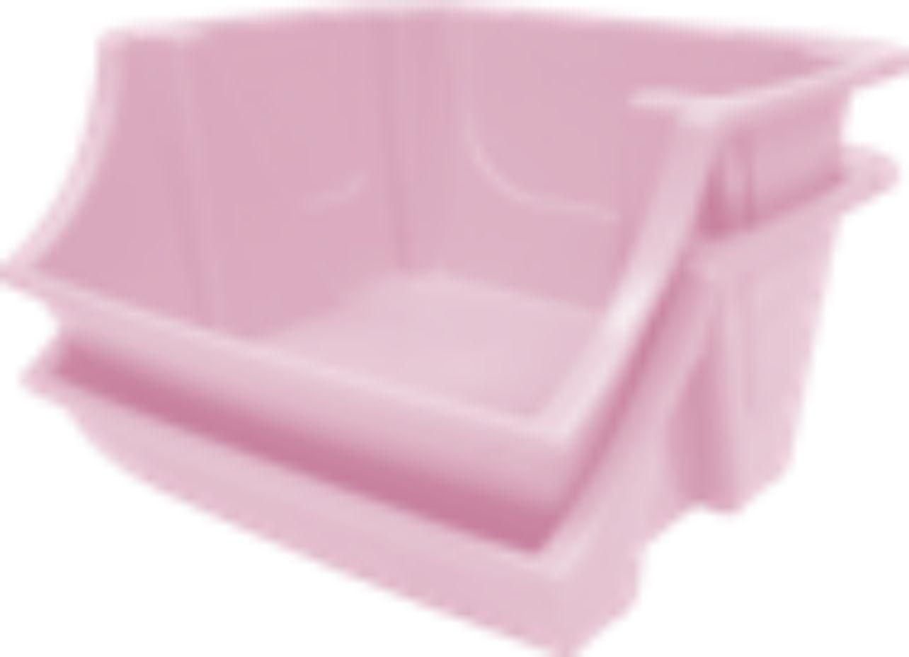 Mainstays 2Pack Stacking Bins Pink Walmart Canada