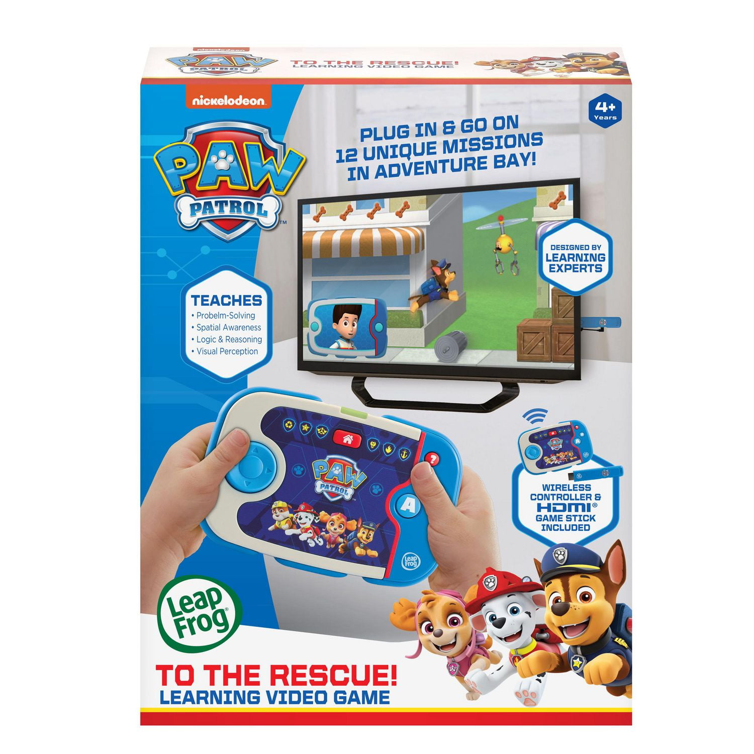 Paw Patrol Chase & Skye Play Let's Go Fishing Game 