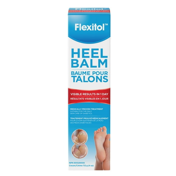 Baume pour les talons de Flexitol - La meilleure crème pour les talons fendillés 112 g