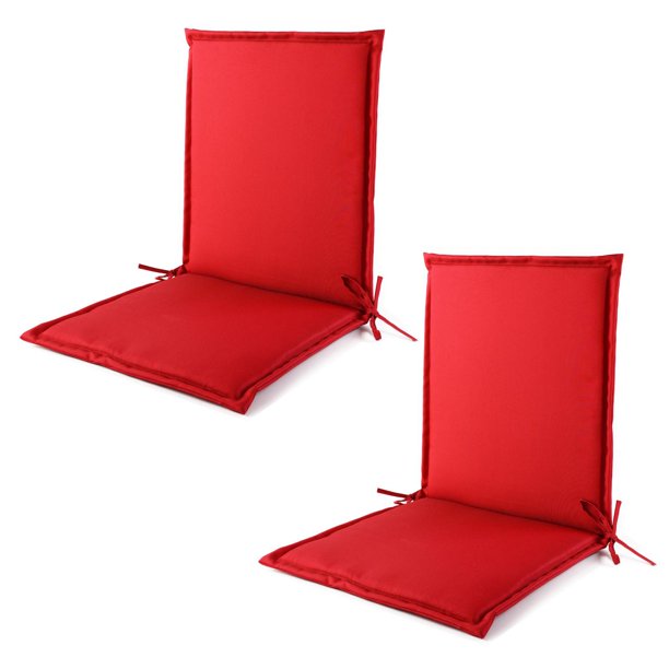 High Back Chair Cushion Navy Blue (2 Pack) Walmart.ca