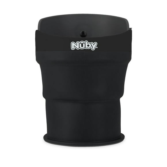 Porte-gobelet télescopique de Nûby™ - Noir Pince pivote sur 360°