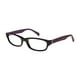 Monture de lunettes 802V de Debra Valencia pour femmes en noir – image 1 sur 1