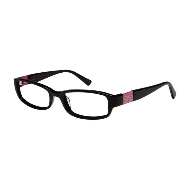 Monture de lunettes 803V de Debra Valencia pour femmes en noir