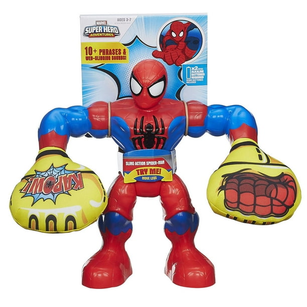 Playskool Heroes Marvel Super Hero Adventures - Spider-Man frappeur