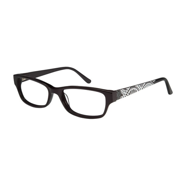 Monture de lunettes 807V de Debra Valencia pour femmes en noir