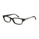 Monture de lunettes 807V de Debra Valencia pour femmes en noir – image 1 sur 1