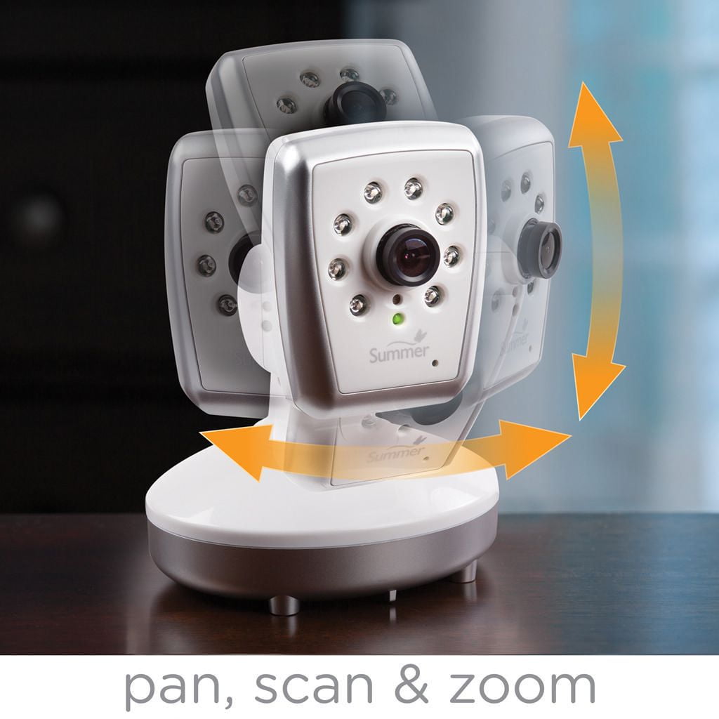 Summer infant baby monitor best sale 2 cameras