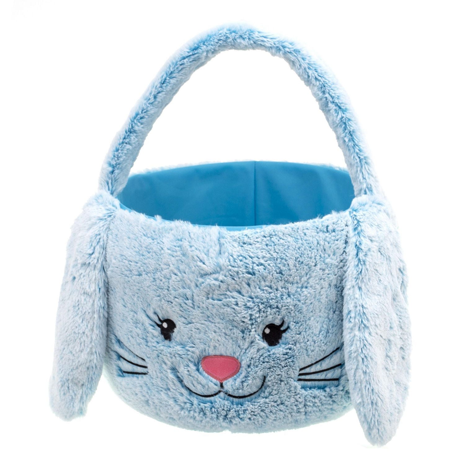 Way To Celebrate Plush Jumbo Bunny Easter Basket-Blue | Walmart Canada