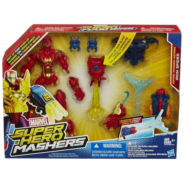Marvel Super Hero Mashers - Figurine électronique Iron Spider