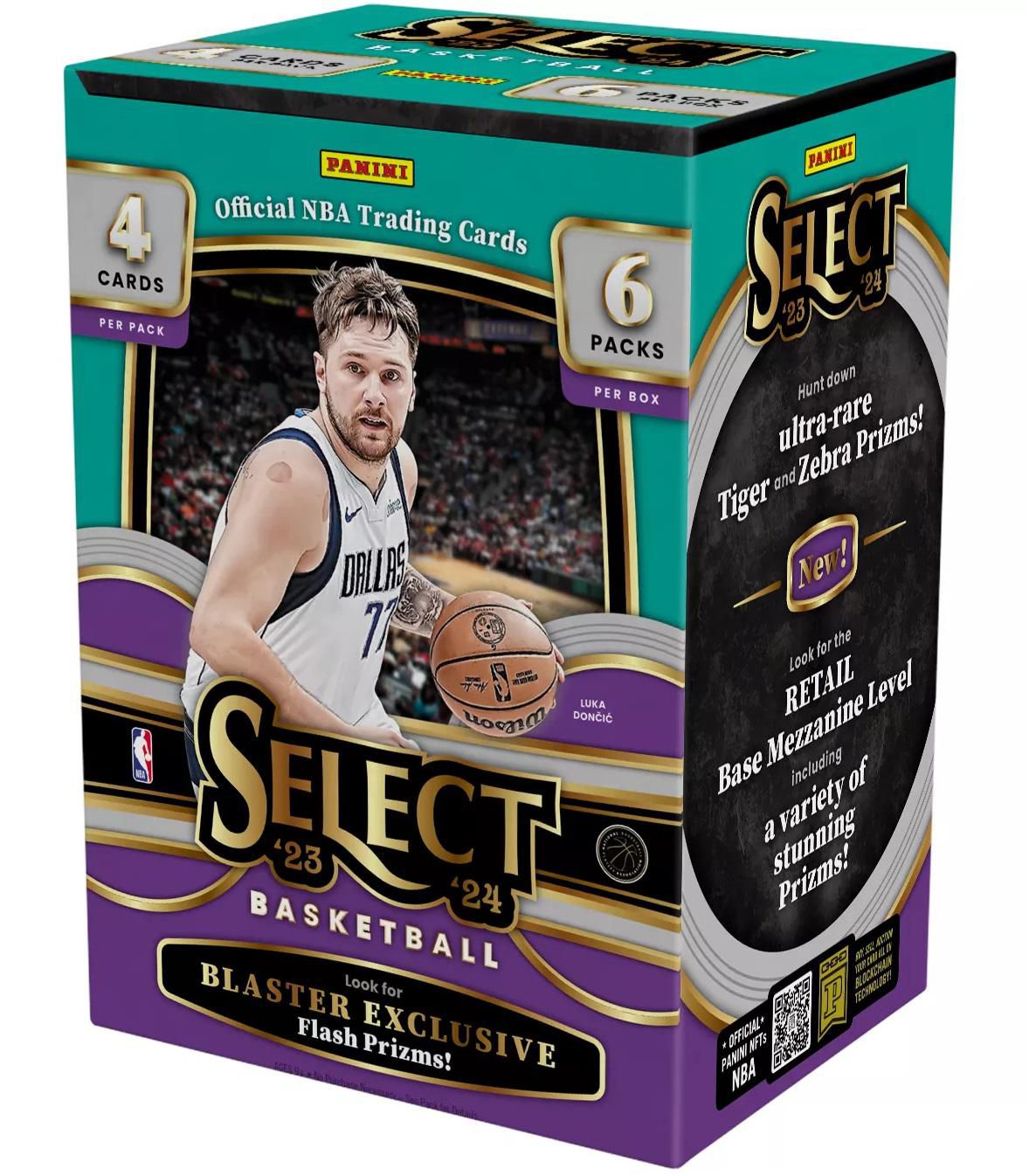 2023-24 Panini Select Basketball NBA Blaster Box