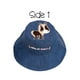 FlapJackKids - Chapeau de soleil réversible pour bébés, enfants et petites - Poney et cheval - UPF 50+ – image 2 sur 3