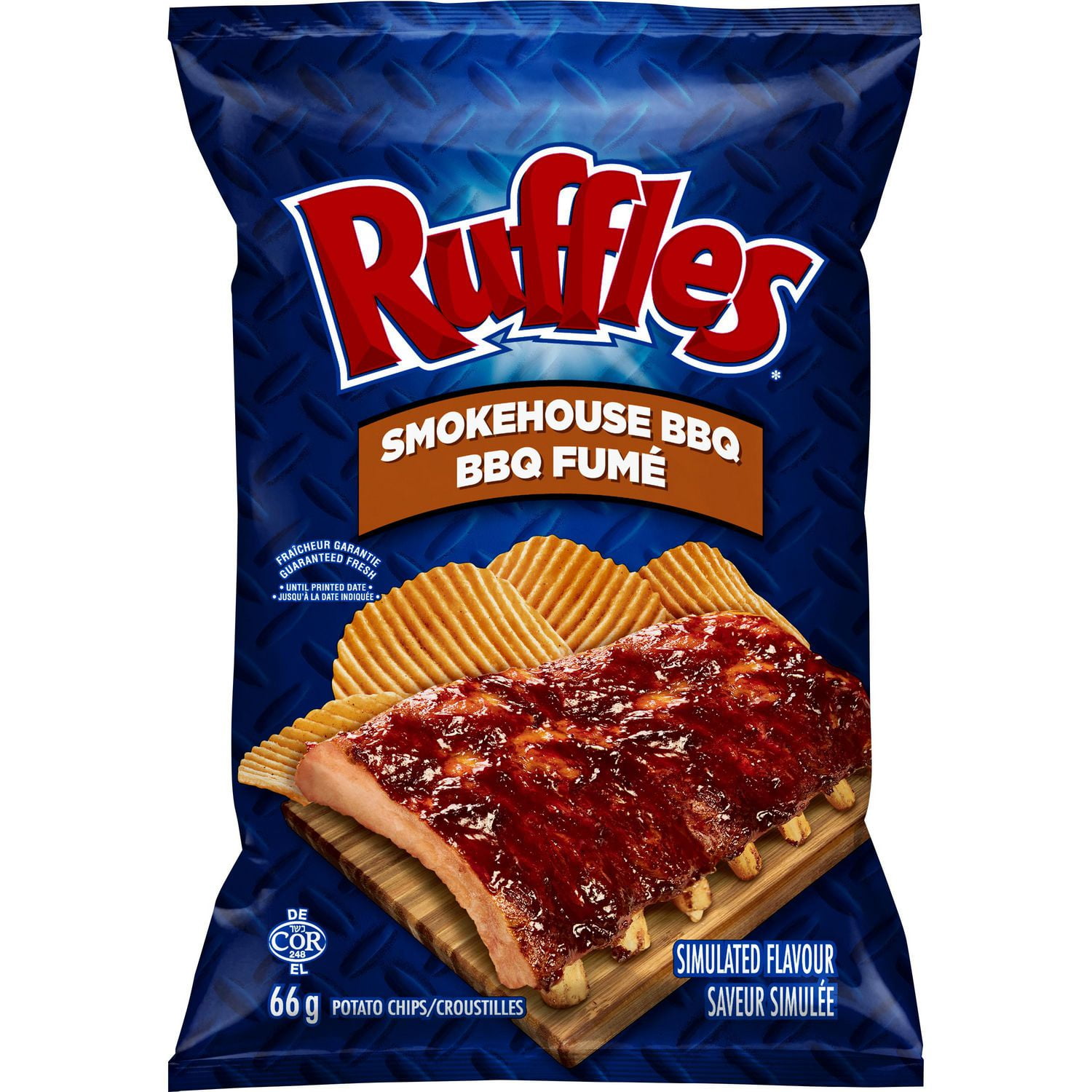 Ruffles Smokehouse BBQ Potato Chips | Walmart Canada