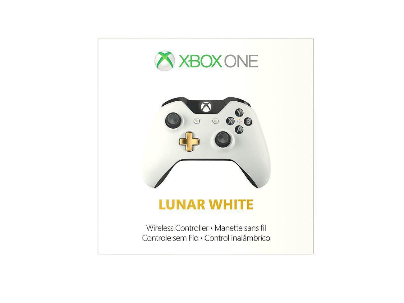 xbox one special edition lunar white wireless controller