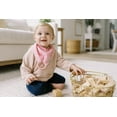 thumbnail image 4 of Dr. Brown’s® Bandana Bibs with Removable Teether, Pink Strawberry, Rainbows and Flowers, 2 Pack, 4 of 7
