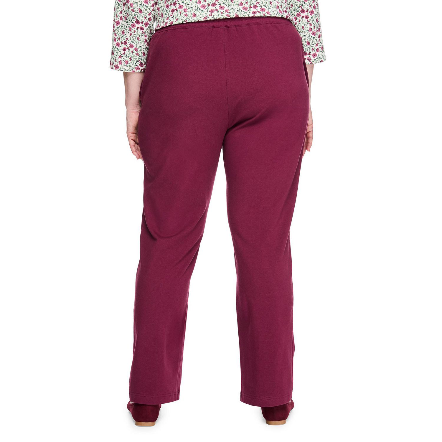 Pantalon à enfiler en tricot Karen Scott Plus pour femmes