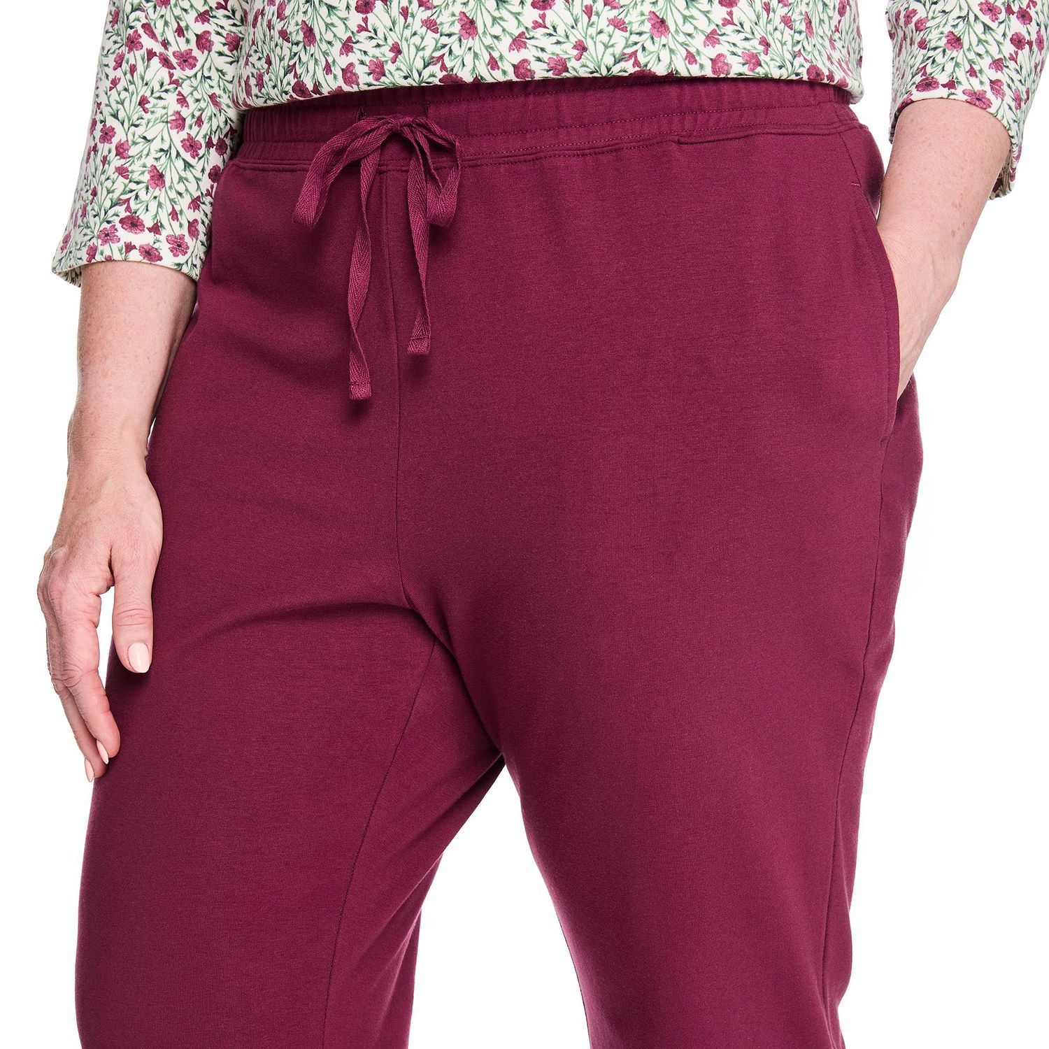 Pantalon à enfiler en tricot Karen Scott Plus pour femmes