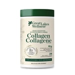 Great Lakes Wellness - Peptides de collagène de la viande bovine d'herbe - Sans aromatisation 284g