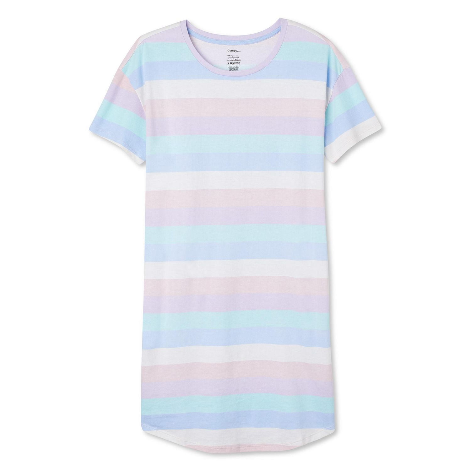 George Women's Short Sleeve Nightshirt