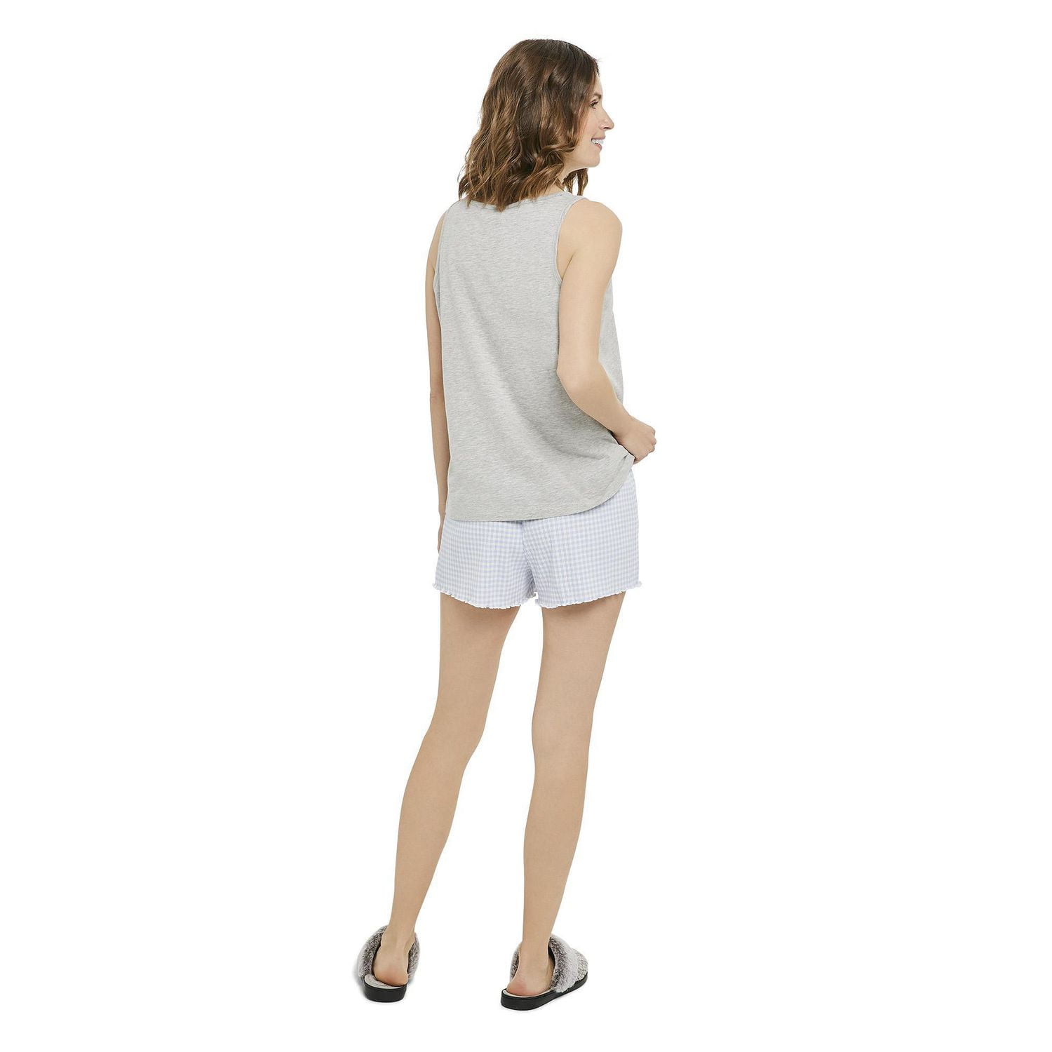 George Women's Tank and Rib Short 2-Piece Set