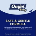 thumbnail image 3 of Gel homéopathique nocturne pour poussées dentaires Orajel Natural Source à la camomille – Soulage la douleur des gencives et favorise le confort et le soulagement; sécuritaire pour bébé, 9,5 Grammes, 3 of 5