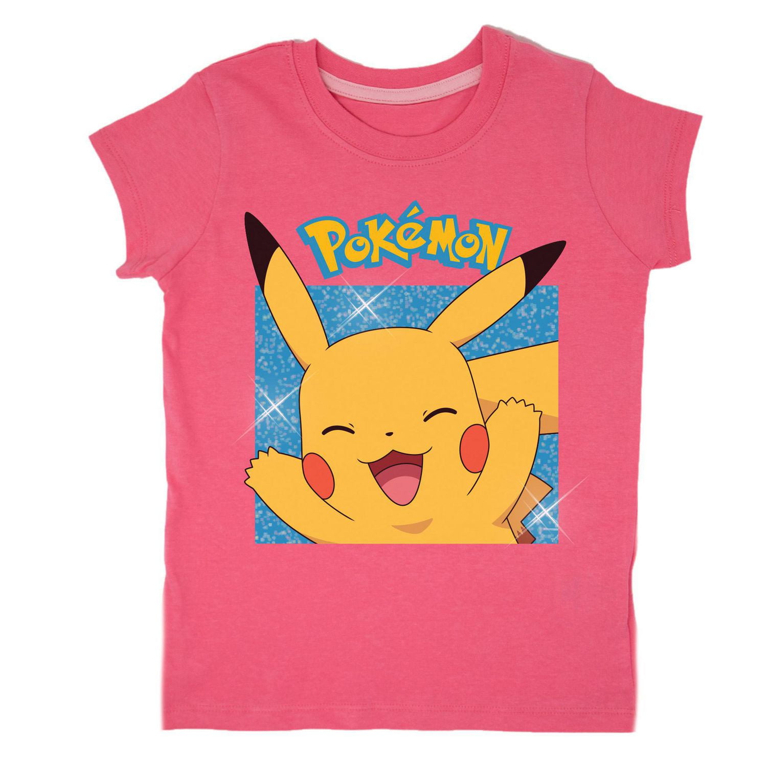 Pokemon T-shirt à manches courtes pour fille