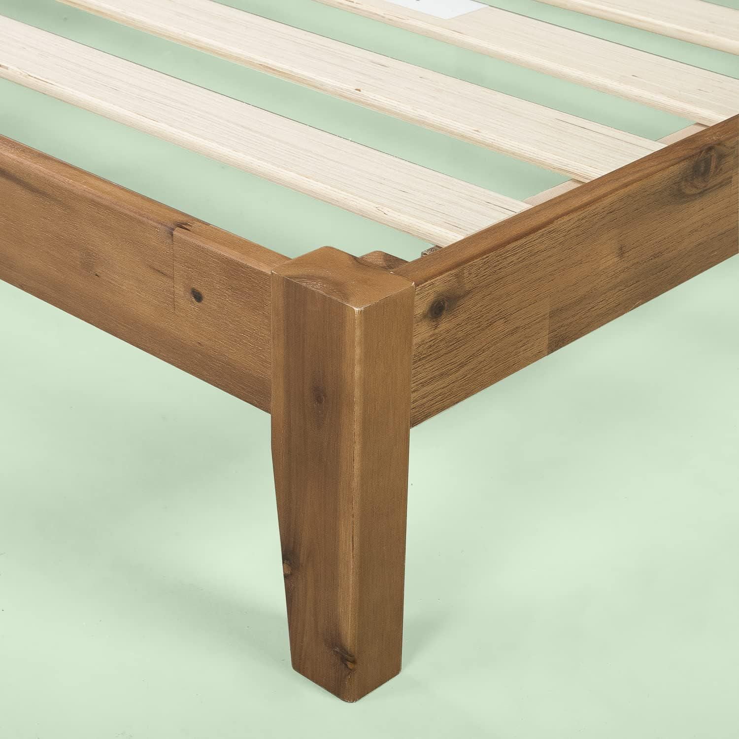 Zinus Julia Platform King Brown
