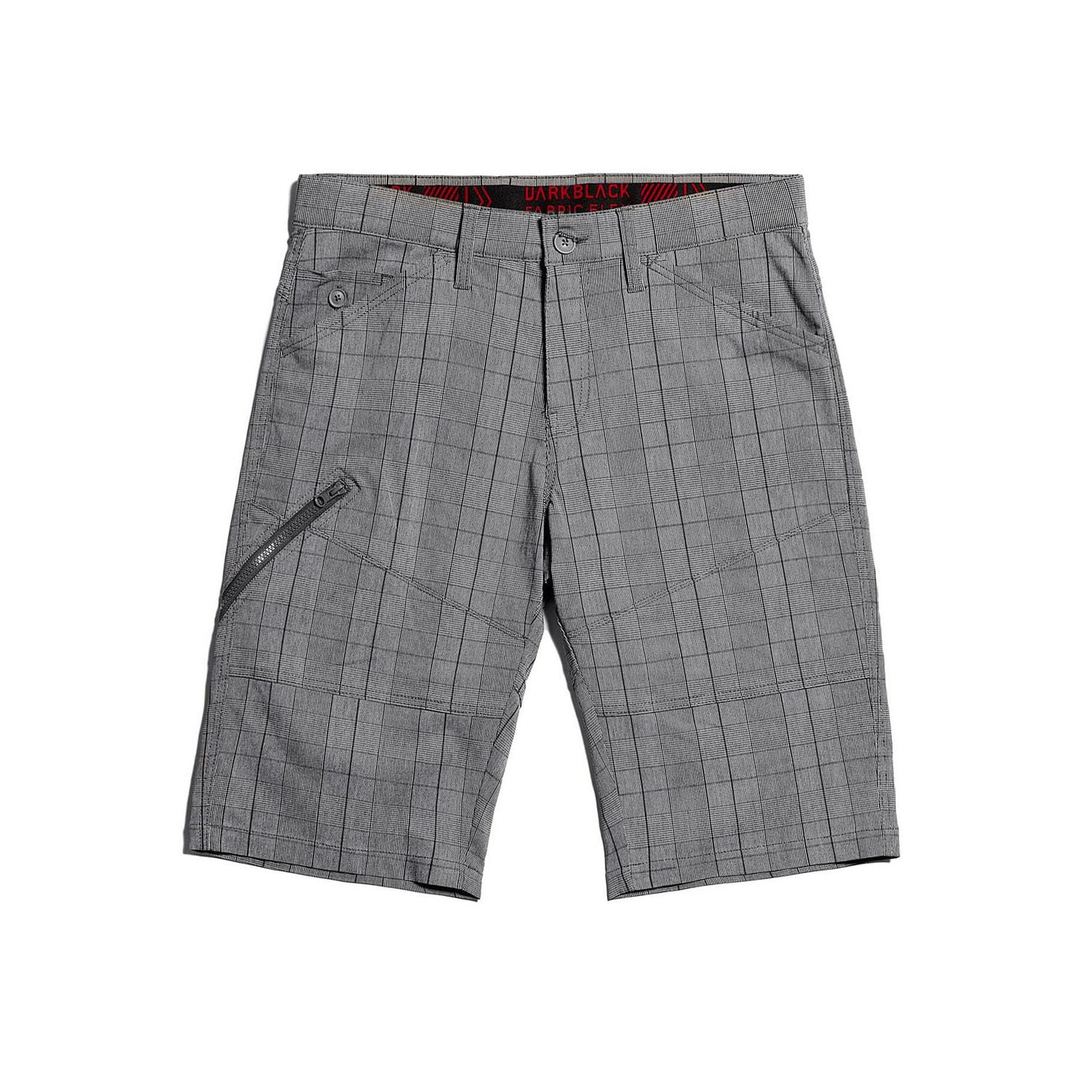 Dark Black Men's Cargo Capri