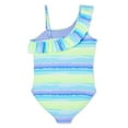 thumbnail image 2 of Angel Beach Girls' Ruffle Strap 1-Piece, 2 of 2