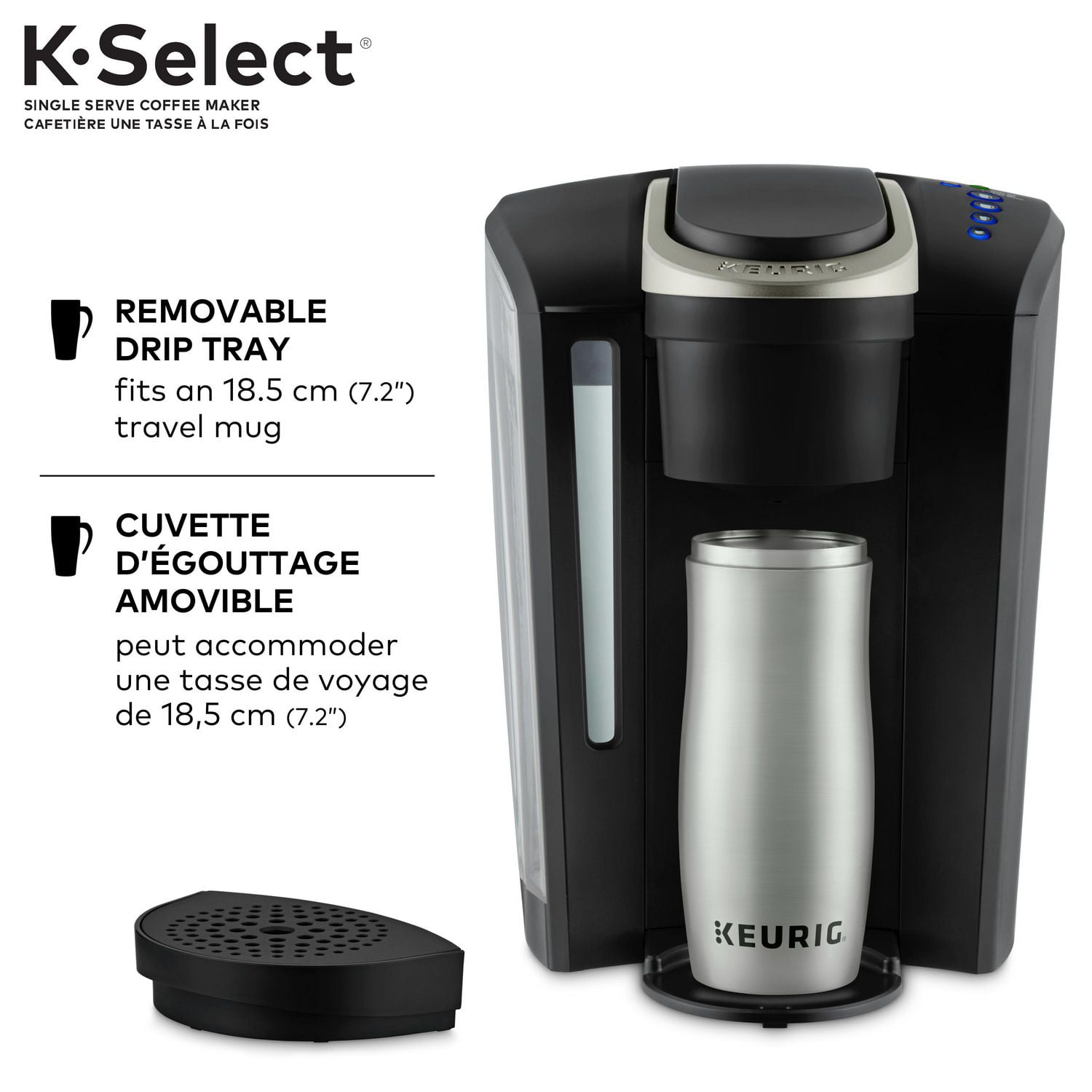 Keurig K Select Coffee Maker Single Serve K Cup Pod Coffee Brewer