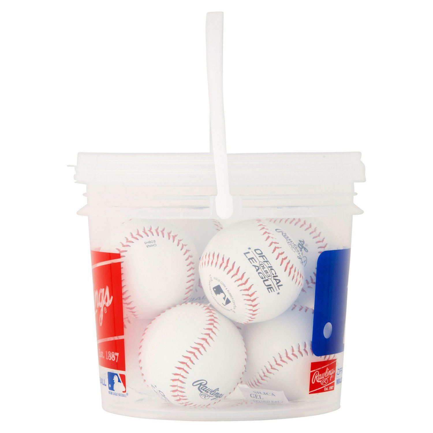 Rawlings Official League Recreational Grade Baseballs, Bucket of 8