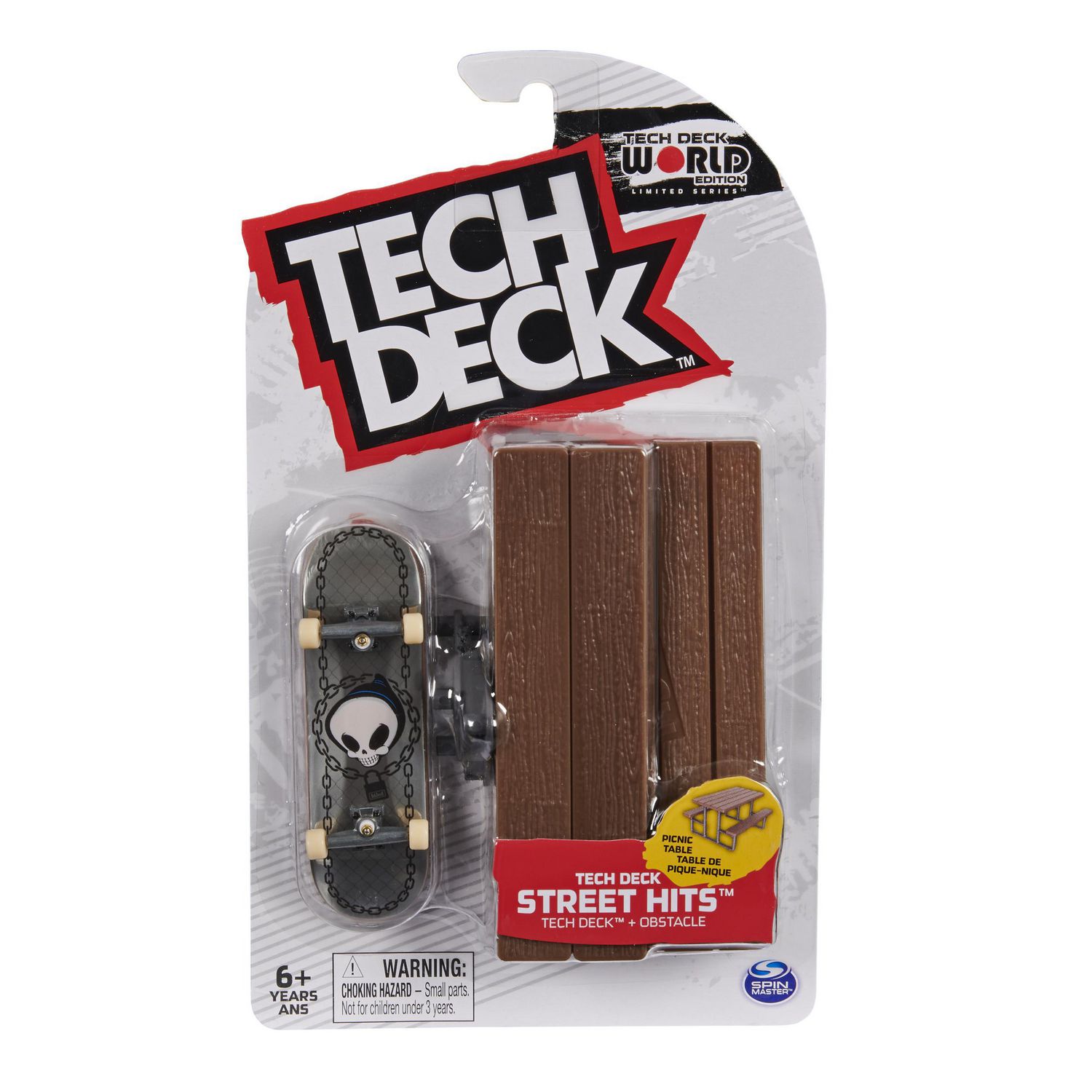 Tech Deck Street Hits Finger Skateboards World Edition Blind With Picnic... 
