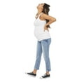 thumbnail image 2 of Paisley Sky Maternity Ruched Side Tank, 2 of 6