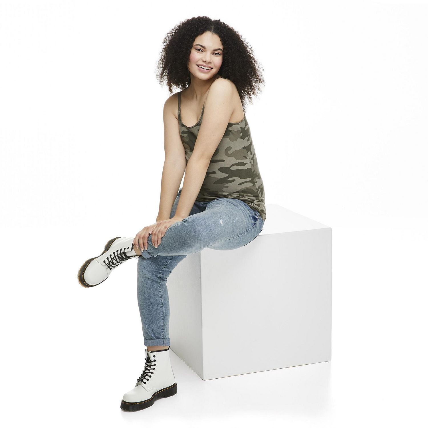 Paisley Sky Maternity Nursing Cami, Sizes S-XXL