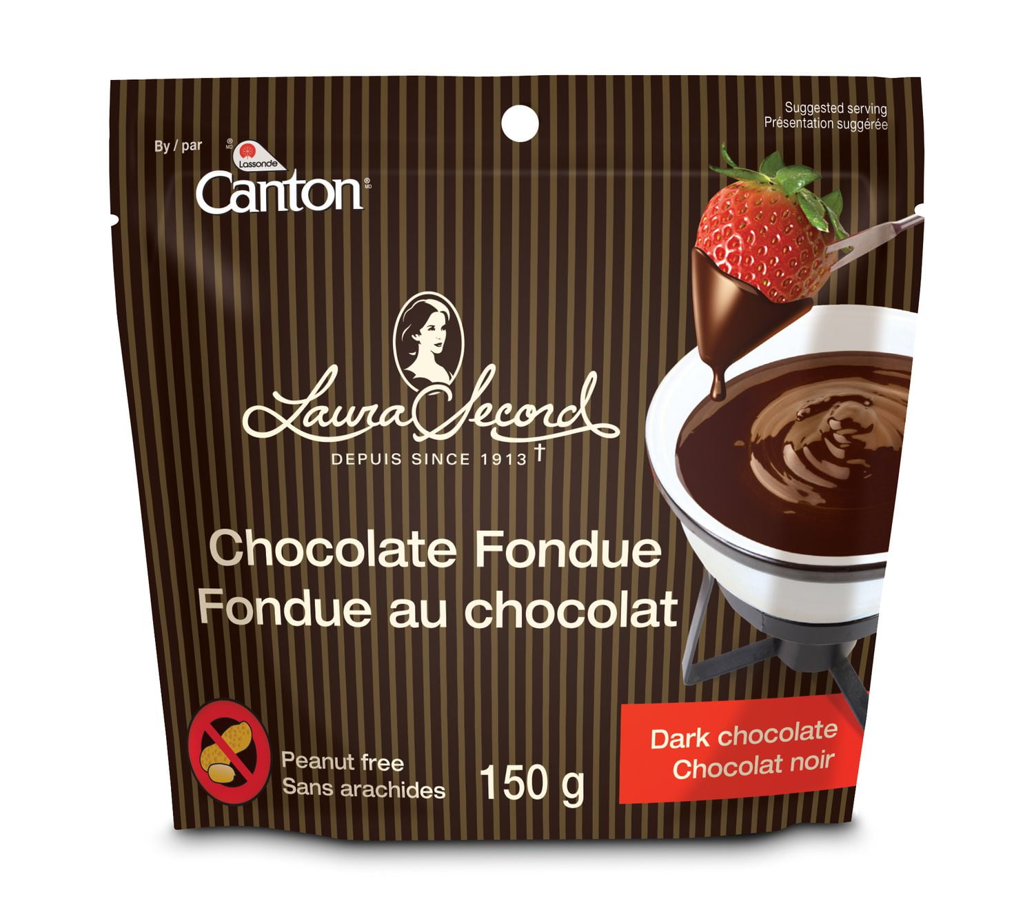 Canton Dark Chocolate Fondue, made with Laura Secord chocolate