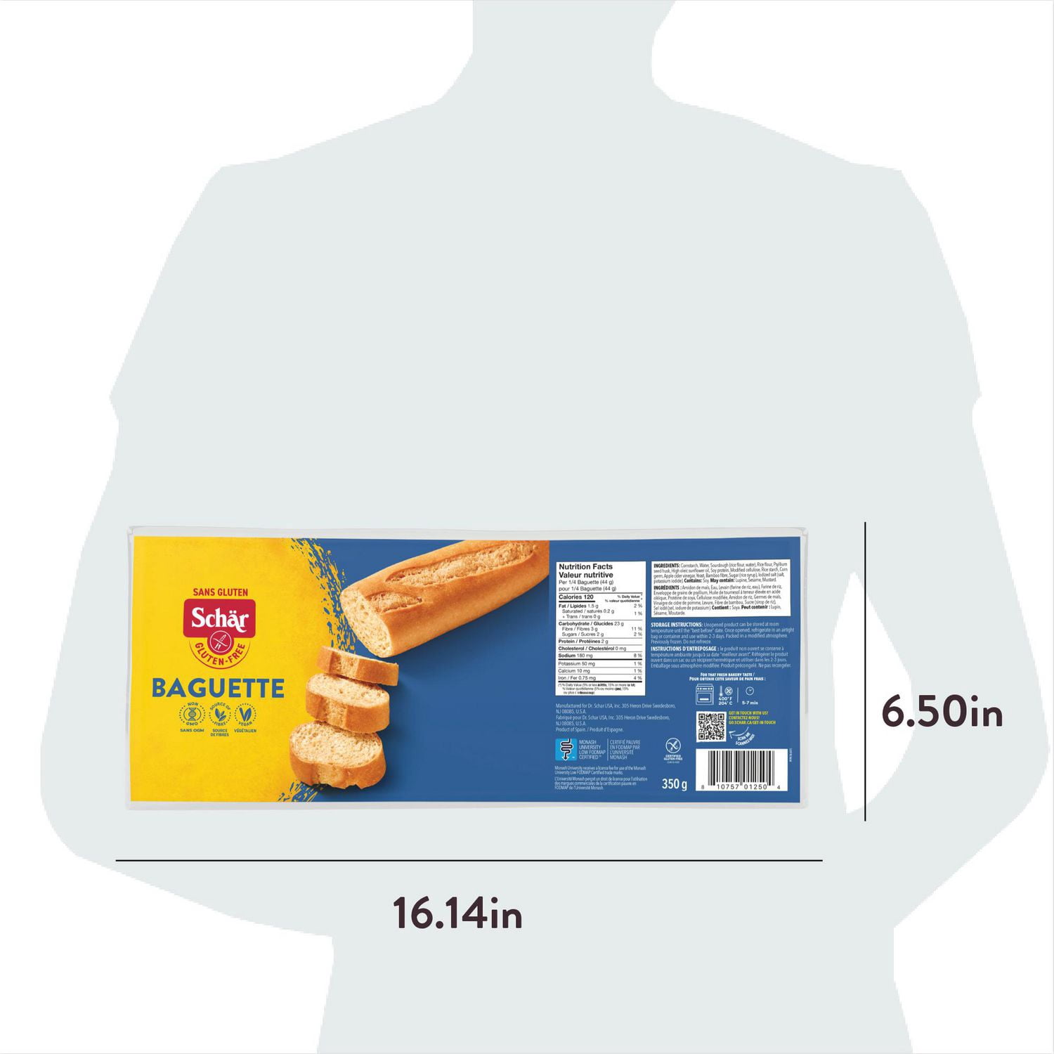 Baguette sans gluten Schär