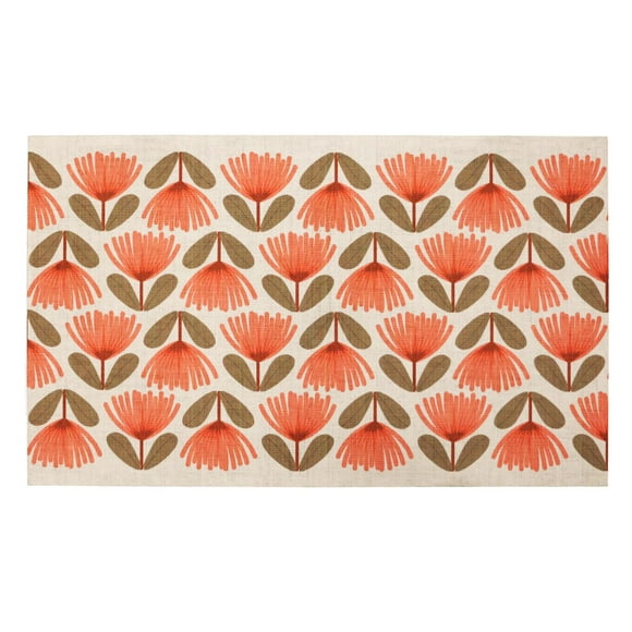 Tapis de sol imprimé Emerson Freud Floral Pink 18 pouces x 30 pouces