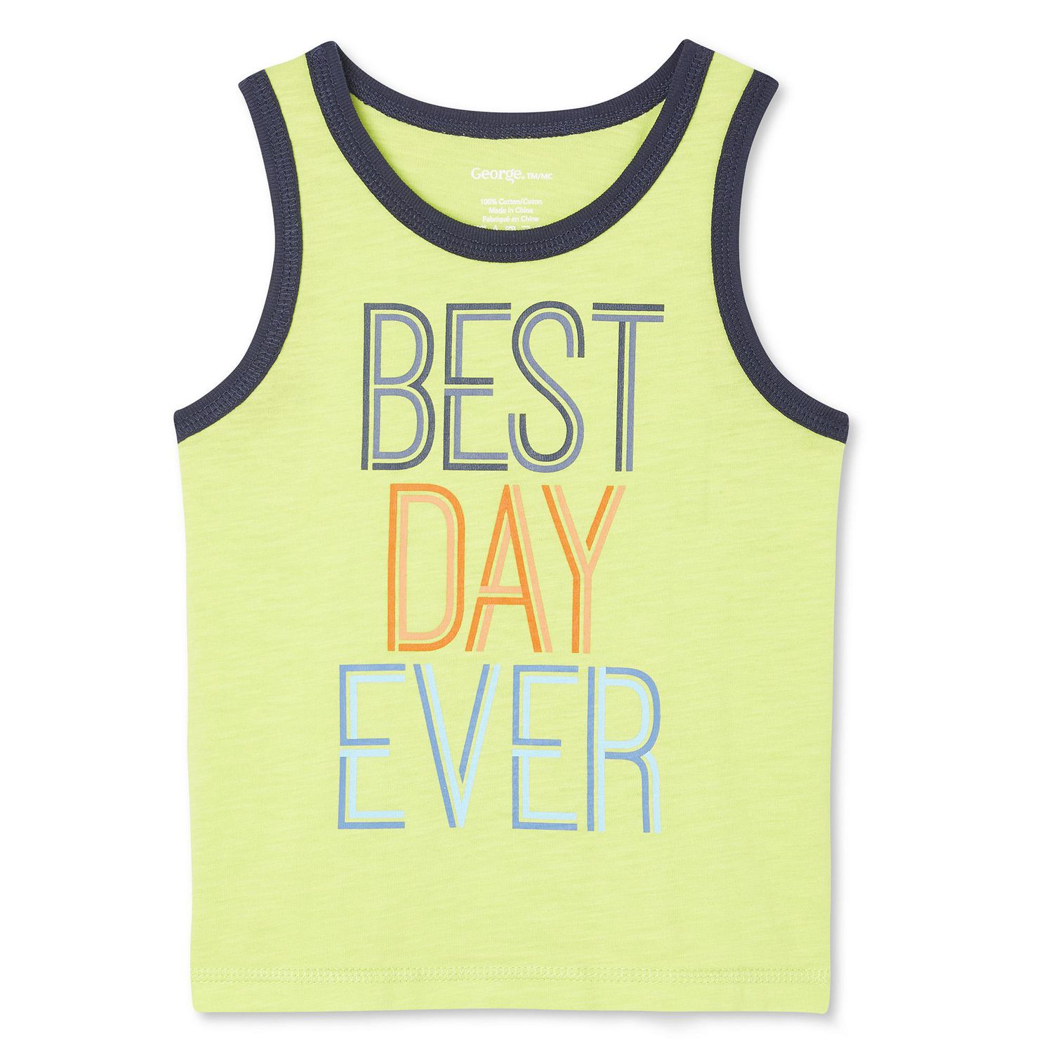 Toddler Boys' Ringer Tank Top Walmart Canada