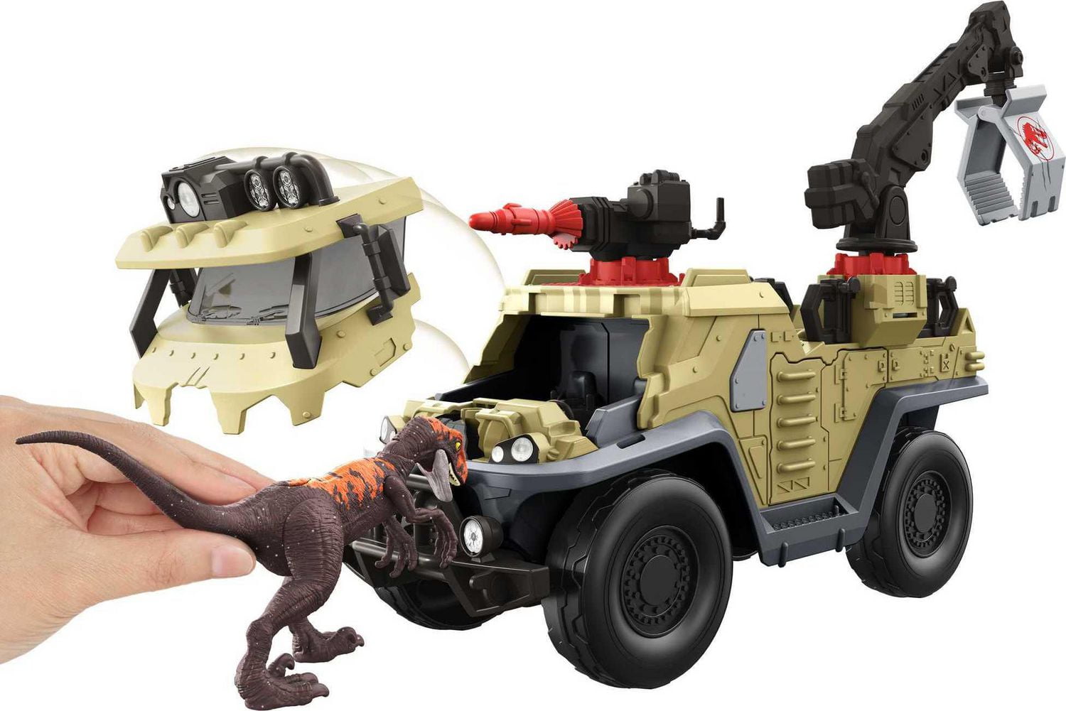 Jurassic world vehicle hot sale toys