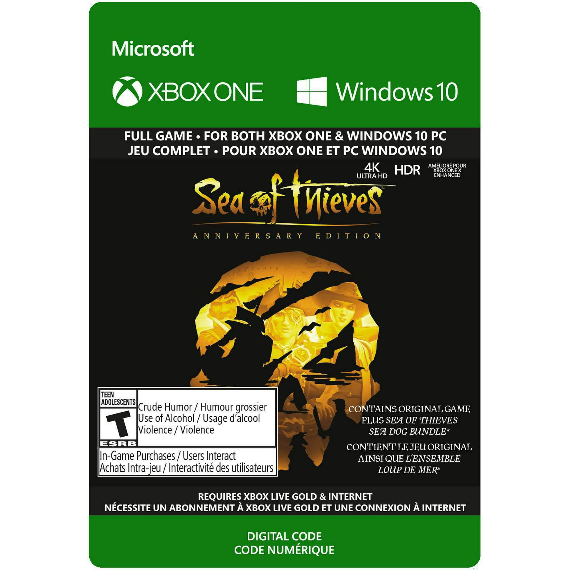 Xbox One Sea of Thieves: Anniversary Edition [Download] - Walmart.ca