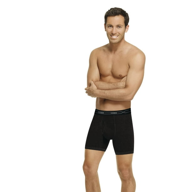 Hanes Men's Tagless X-Temp™ Long-Leg Boxer Briefs with Comfort Flex®  Waistband 
