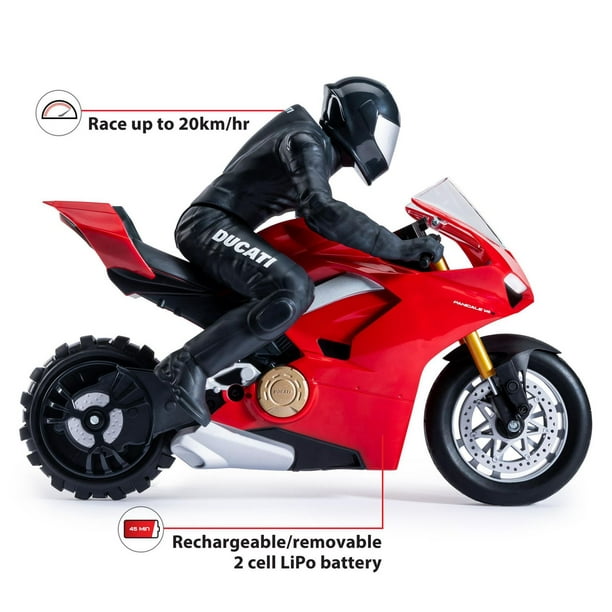 Upriser Ducati, Moto radiocommandée Panigale V4 S authentique, échelle 1:6  