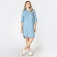 thumbnail image 2 of Devoted casual collared midi dress, 2 of 6