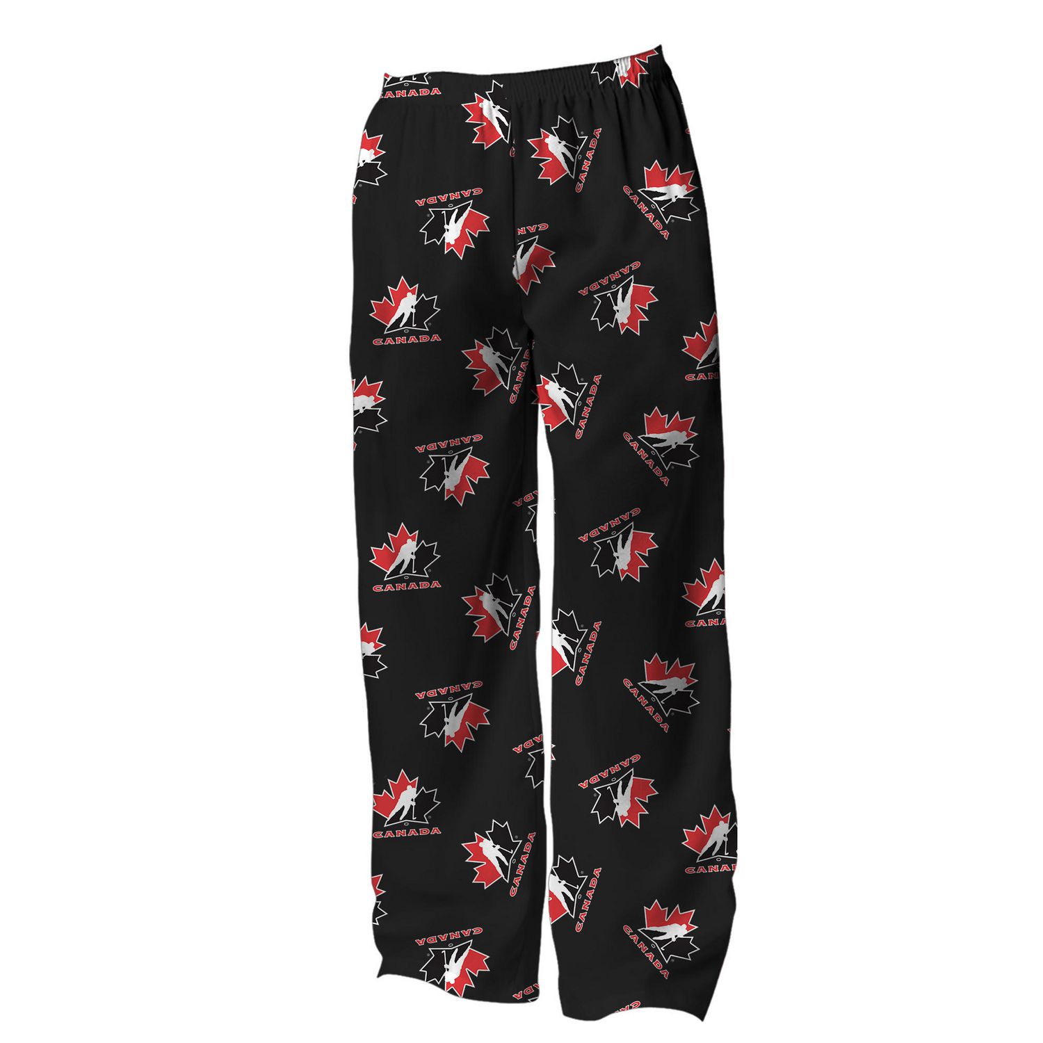 Pantalons de nuit hockey laid de noël pour hommes de l'équipe canada