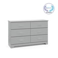 thumbnail image 1 of Storkcraft Brookside 6-Drawer Double Dresser, 1 of 8