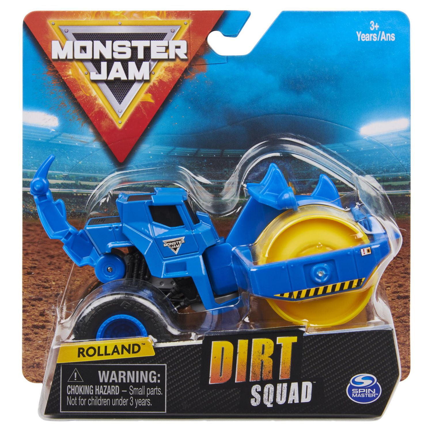 Monster Jam, Official Rolland Dirt Squad Steamroller Monster Truck